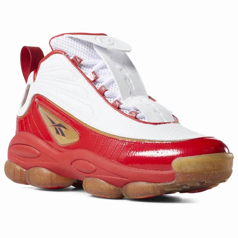 Ghete Baschet Reebok Iverson Legacy Barbati Rosii/Albi Romania HX1441ZF